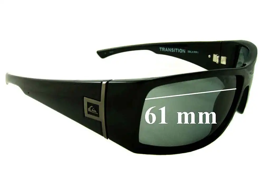 Sunglass Fix Lentes de Repuesto para Quiksilver Transition - 61mm Wide Sunglass Fix Lentes de Repuesto para Quiksilver Transition - 61mm Wide