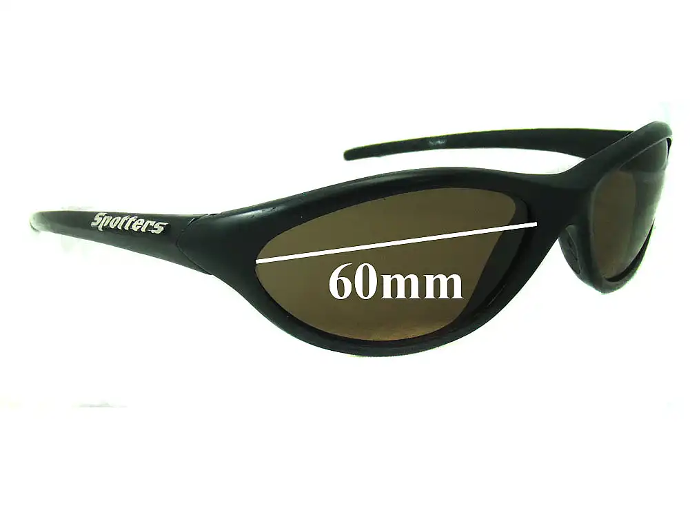 Sunglass Fix Lentes de Repuesto para Spotters Slider - 60mm Wide Sunglass Fix Lentes de Repuesto para Spotters Slider - 60mm Wide