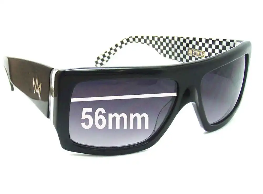 Sunglass Fix Lentes de Repuesto para AM Eyewear Grizzly - 56mm Wide Sunglass Fix Lentes de Repuesto para AM Eyewear Grizzly - 56mm Wide