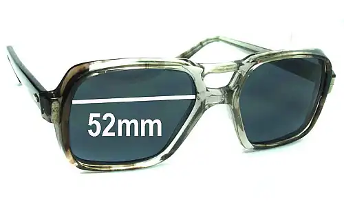 Sunglass Fix Lentes de Repuesto para Aoco 145 - 52mm Wide Sunglass Fix Lentes de Repuesto para Aoco 145 - 52mm Wide