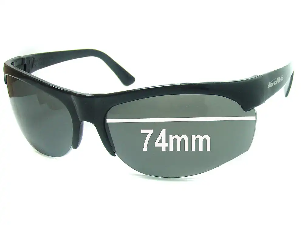 Sunglass Fix Lentes de Repuesto para Bolle Bat - 74mm Wide Sunglass Fix Lentes de Repuesto para Bolle Bat - 74mm Wide