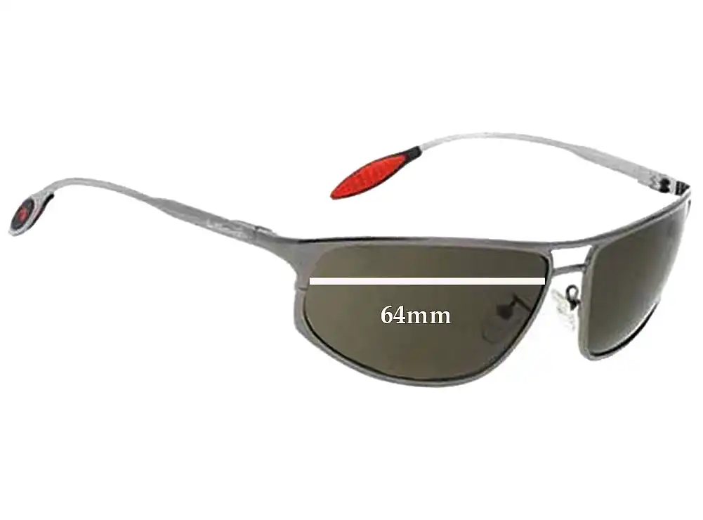 Sunglass Fix Lentes de Repuesto para Bolle Dorado - 64mm Wide Sunglass Fix Lentes de Repuesto para Bolle Dorado - 64mm Wide