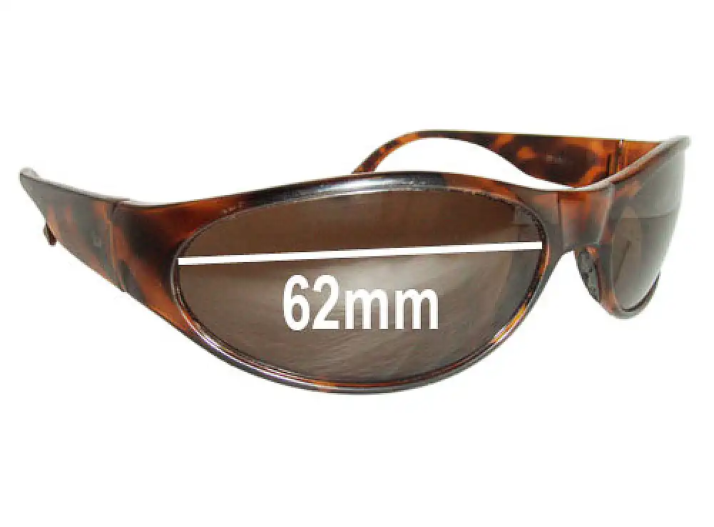 Sunglass Fix Lentes de Repuesto para Bolle Piraja - 62mm Wide Sunglass Fix Lentes de Repuesto para Bolle Piraja - 62mm Wide
