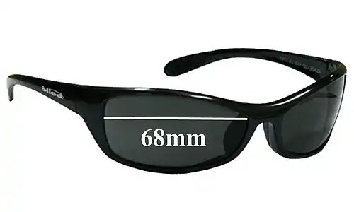 Sunglass Fix Lentes de Repuesto para Bolle Raptor - 68mm Wide Sunglass Fix Lentes de Repuesto para Bolle Raptor - 68mm Wide