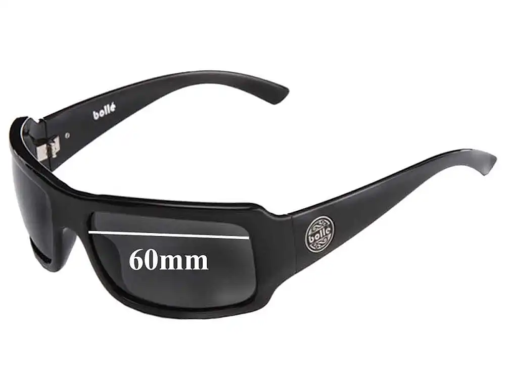 Sunglass Fix Lentes de Repuesto para Bolle Slap - 60mm Wide Sunglass Fix Lentes de Repuesto para Bolle Slap - 60mm Wide