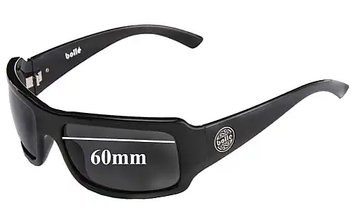 Sunglass Fix Lentes de Repuesto para Bolle Slap - 60mm Wide Sunglass Fix Lentes de Repuesto para Bolle Slap - 60mm Wide