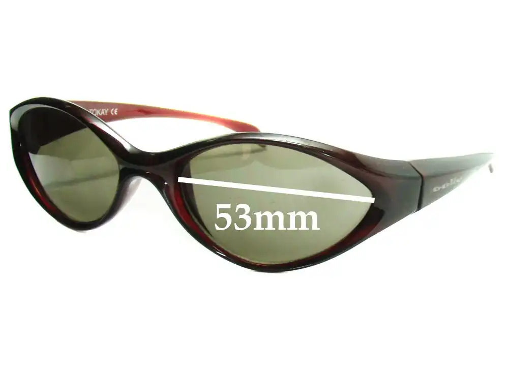 Sunglass Fix Lentes de Repuesto para Bolle Tokay - 53mm Wide Sunglass Fix Lentes de Repuesto para Bolle Tokay - 53mm Wide