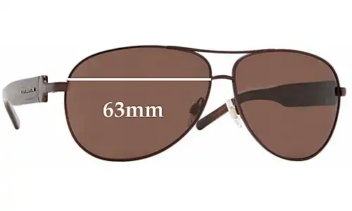 Sunglass Fix Lentes de Repuesto para Burberry B 3029 - 63mm Wide Sunglass Fix Lentes de Repuesto para Burberry B 3029 - 63mm Wide