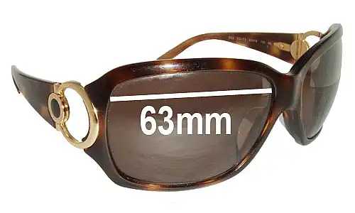 Sunglass Fix Lentes de Repuesto para Bvlgari 862 - 63mm Wide Sunglass Fix Lentes de Repuesto para Bvlgari 862 - 63mm Wide