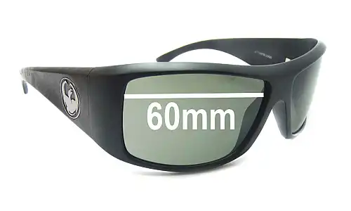 Sunglass Fix Lentes de Repuesto para Dragon Calaca - 60mm Wide Sunglass Fix Lentes de Repuesto para Dragon Calaca - 60mm Wide