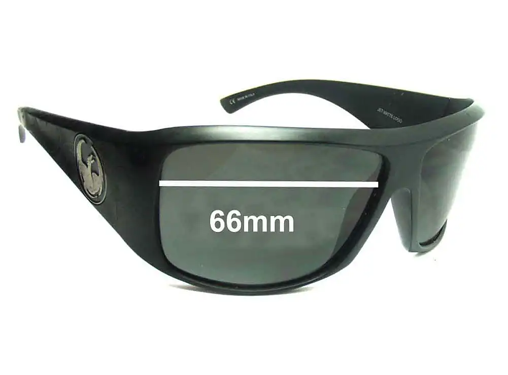 Sunglass Fix Lentes de Repuesto para Dragon Calavera - 66mm Wide Sunglass Fix Lentes de Repuesto para Dragon Calavera - 66mm Wide