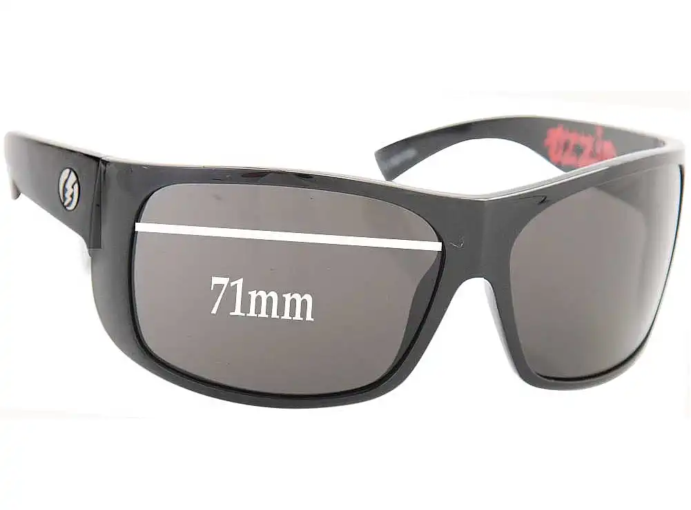 Sunglass Fix Lentes de Repuesto para Electric Blasters - 71mm Wide Sunglass Fix Lentes de Repuesto para Electric Blasters - 71mm Wide