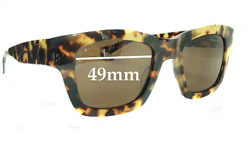 Sunglass Fix Lentes de Repuesto para Eye Bob Helen - 49mm Wide Sunglass Fix Lentes de Repuesto para Eye Bob Helen - 49mm Wide