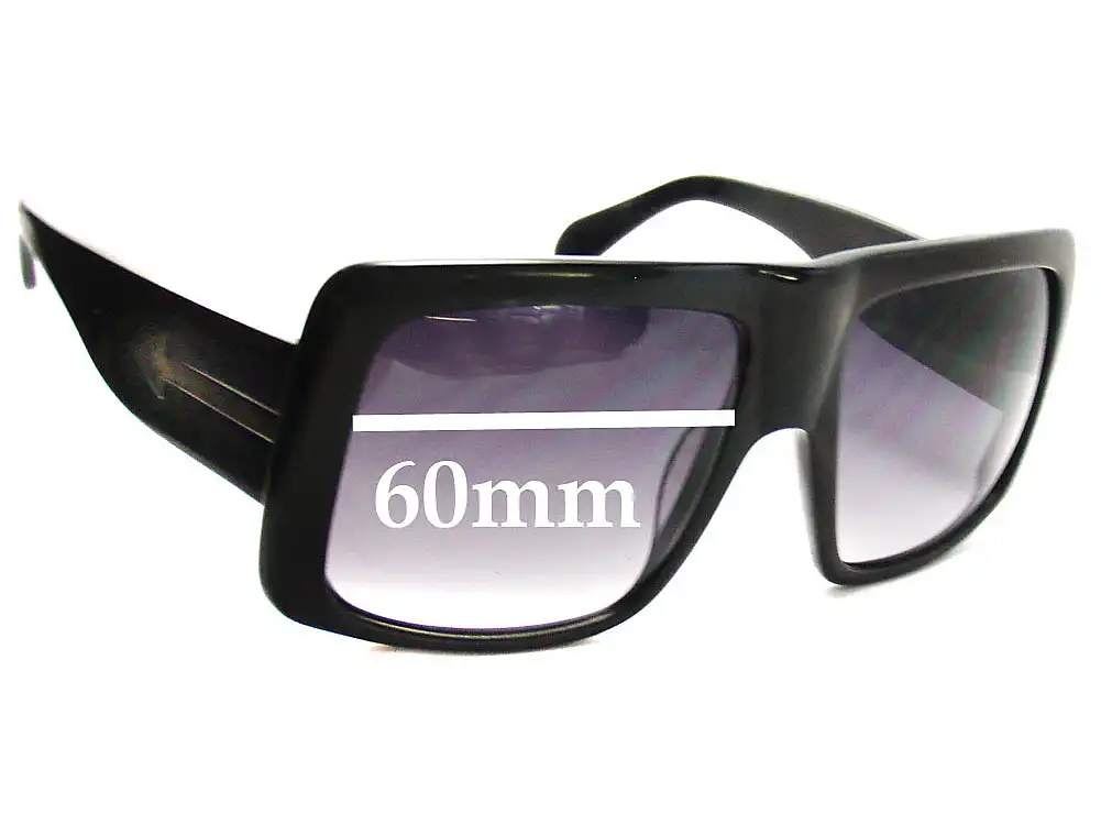 Sunglass Fix Lentes de Repuesto para Karen Walker Hector - 60mm Wide Sunglass Fix Lentes de Repuesto para Karen Walker Hector - 60mm Wide