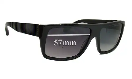 Sunglass Fix Lentes de Repuesto para Marc by Marc Jacobs MMJ 096/S - 57mm Wide Sunglass Fix Lentes de Repuesto para Marc by Marc Jacobs MMJ 096/S - 57mm Wide