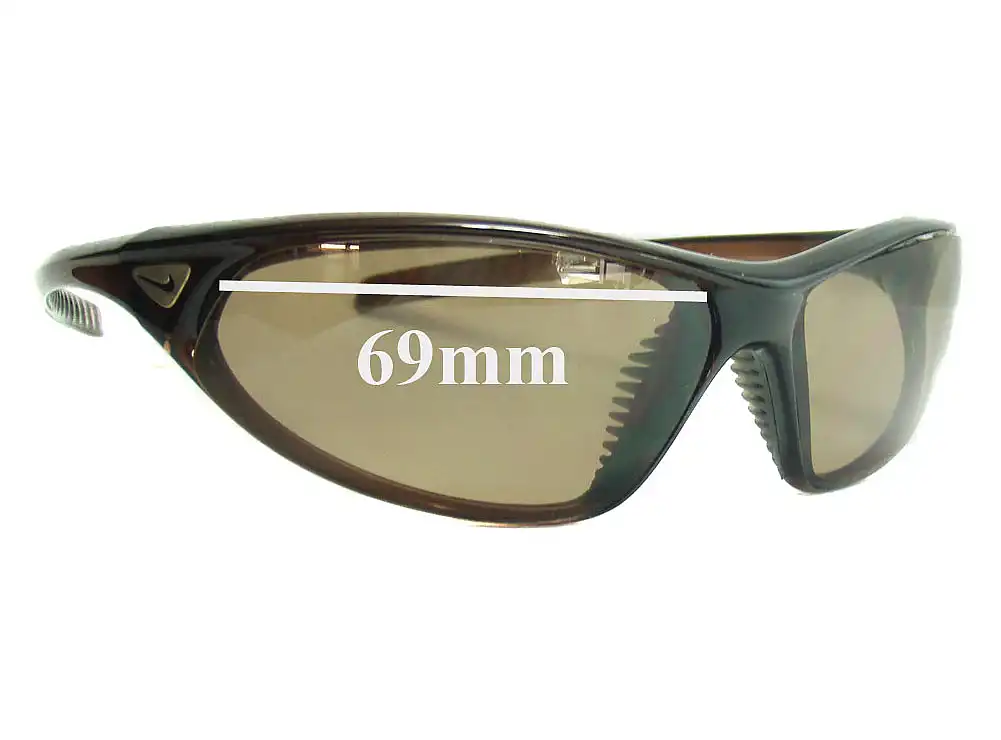 Sunglass Fix Lentes de Repuesto para Nike EV0184 Cadence - 69mm Wide Sunglass Fix Lentes de Repuesto para Nike EV0184 Cadence - 69mm Wide