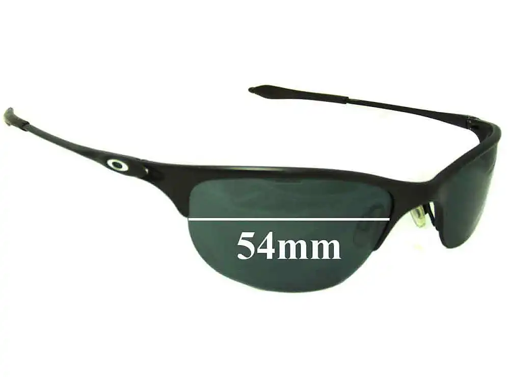 Sunglass Fix Lentes de Repuesto para Oakley Half Wire - 54mm Wide Sunglass Fix Lentes de Repuesto para Oakley Half Wire - 54mm Wide