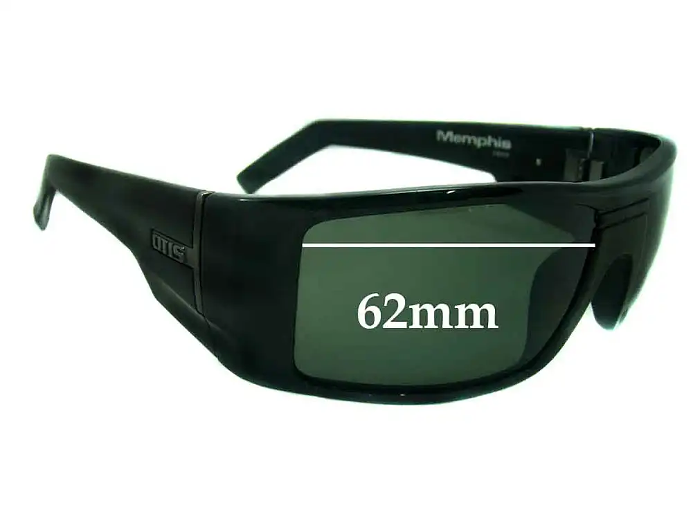 Sunglass Fix Lentes de Repuesto para Otis Memphis - 62mm Wide Sunglass Fix Lentes de Repuesto para Otis Memphis - 62mm Wide