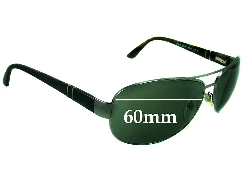 Sunglass Fix Lentes de Repuesto para Persol 2288-S - 60mm Wide Sunglass Fix Lentes de Repuesto para Persol 2288-S - 60mm Wide