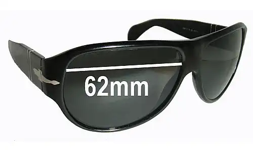 Sunglass Fix Lentes de Repuesto para Persol 2943-S - 62mm Wide Sunglass Fix Lentes de Repuesto para Persol 2943-S - 62mm Wide