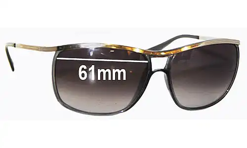 Sunglass Fix Lentes de Repuesto para Police S8293 - 61mm Wide Sunglass Fix Lentes de Repuesto para Police S8293 - 61mm Wide