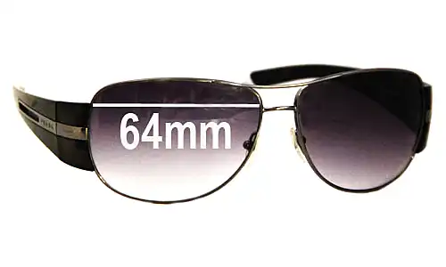 Sunglass Fix Lentes de Repuesto para Prada SPR69H - 64mm Wide Prada SPR69H Lentes de Repuesto 64mm wide