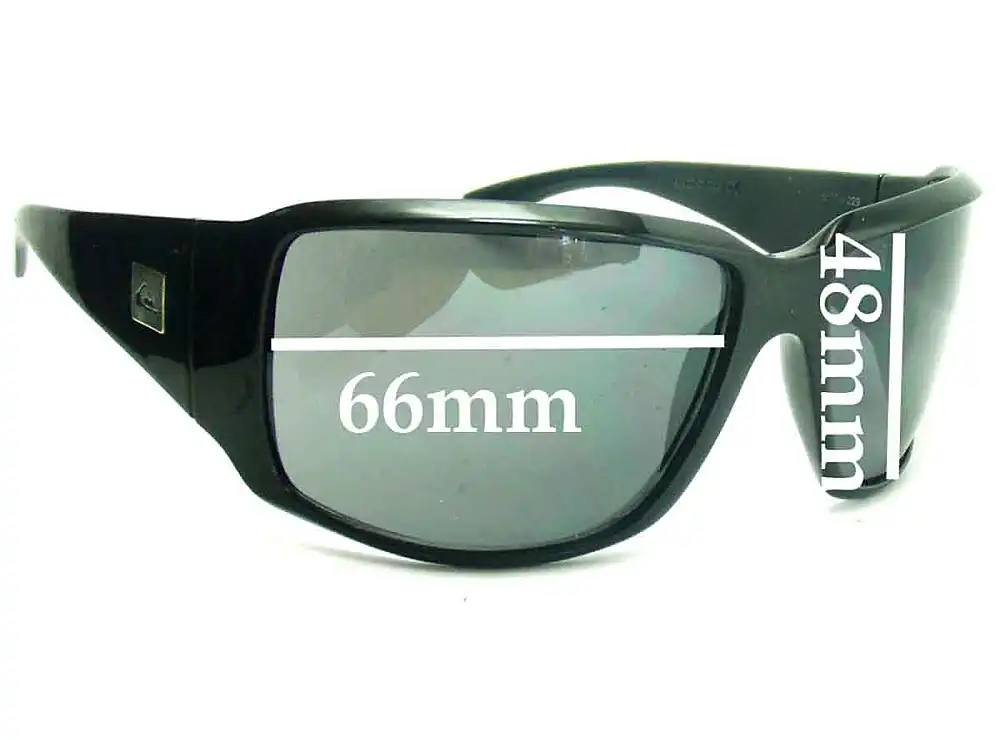 Sunglass Fix Lentes de Repuesto para Quiksilver The Don - 66mm Wide Sunglass Fix Lentes de Repuesto para Quiksilver The Don - 66mm Wide