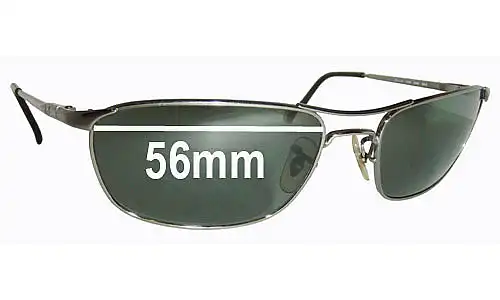 Sunglass Fix Lentes de Repuesto para Ray-Ban RB3132 - 56mm Wide Ray-Ban RB3132 Lentes de Repuesto 56mm wide