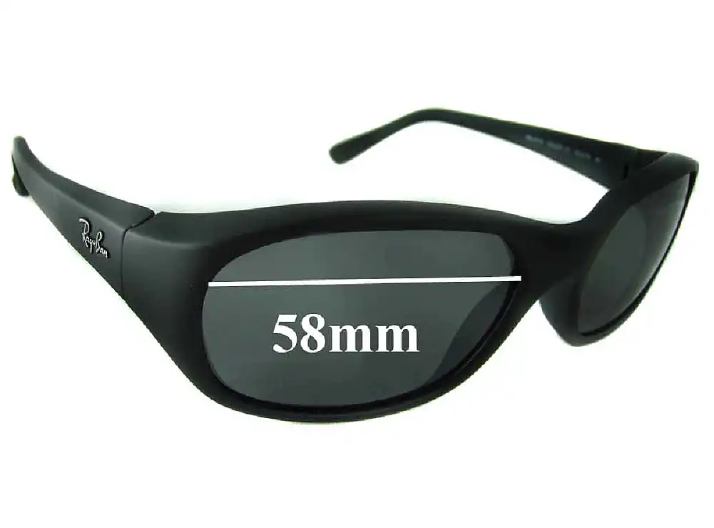 Sunglass Fix Lentes de Repuesto para Ray-Ban RB2016 Daddy-O - 58mm Wide Sunglass Fix Lentes de Repuesto para Ray-Ban RB2016 Daddy-O - 58mm Wide