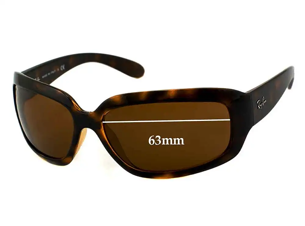 Sunglass Fix Lentes de Repuesto para Ray-Ban RB4102 - 63mm Wide Sunglass Fix Lentes de Repuesto para Ray-Ban RB4102 - 63mm Wide