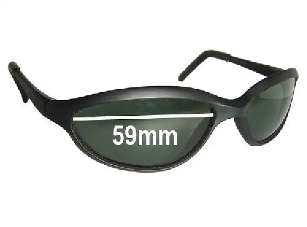 Sunglass Fix Lentes de Repuesto para Ray Ban B&L W2967 - 59mm Wide Sunglass Fix Lentes de Repuesto para Ray Ban B&L W2967 - 59mm Wide