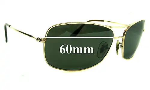 Sunglass Fix Lentes de Repuesto para Ray-Ban RB3322 - 60mm Wide Ray-Ban RB3322 Lentes de Repuesto 60mm wide