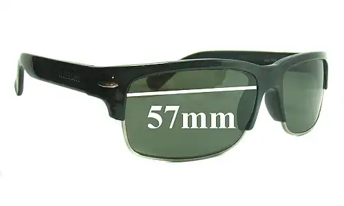 Sunglass Fix Lentes de Repuesto para Serengeti Vasio - 57mm Wide Serengeti Vasio Lentes de Repuesto 57mm wide