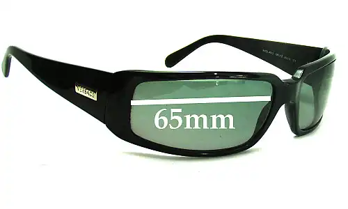 Sunglass Fix Lentes de Repuesto para Versace MOD 4012 - 65mm Wide Versace MOD 4012 Lentes de Repuesto 65mm wide