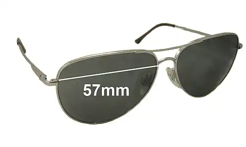 Sunglass Fix Lentes de Repuesto para Bvlgari 547 - 57mm Wide Sunglass Fix Lentes de Repuesto para Bvlgari 547 - 57mm Wide
