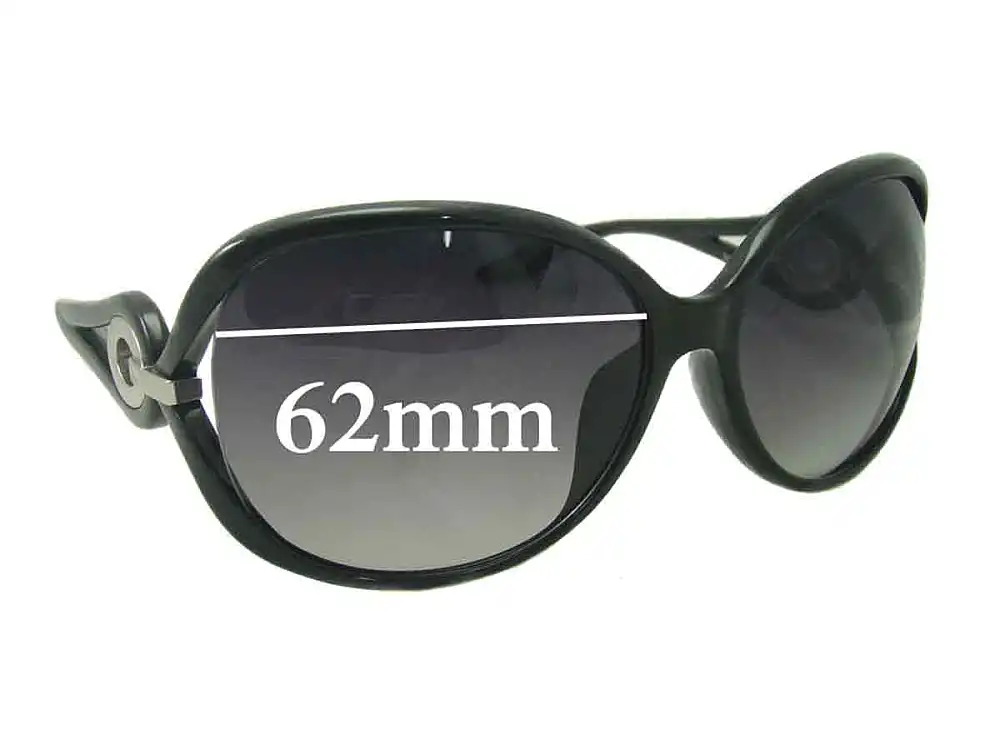 Sunglass Fix Lentes de Repuesto para Christian Dior Volute - 62mm Wide Sunglass Fix Lentes de Repuesto para Christian Dior Volute - 62mm Wide