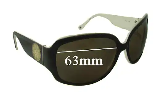 Sunglass Fix Lentes de Repuesto para Coach S805 Simone - 63mm Wide Sunglass Fix Lentes de Repuesto para Coach S805 Simone - 63mm Wide