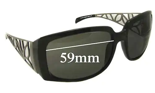 Sunglass Fix Lentes de Repuesto para Guess GU6334 - 59mm Wide Sunglass Fix Lentes de Repuesto para Guess GU6334 - 59mm Wide