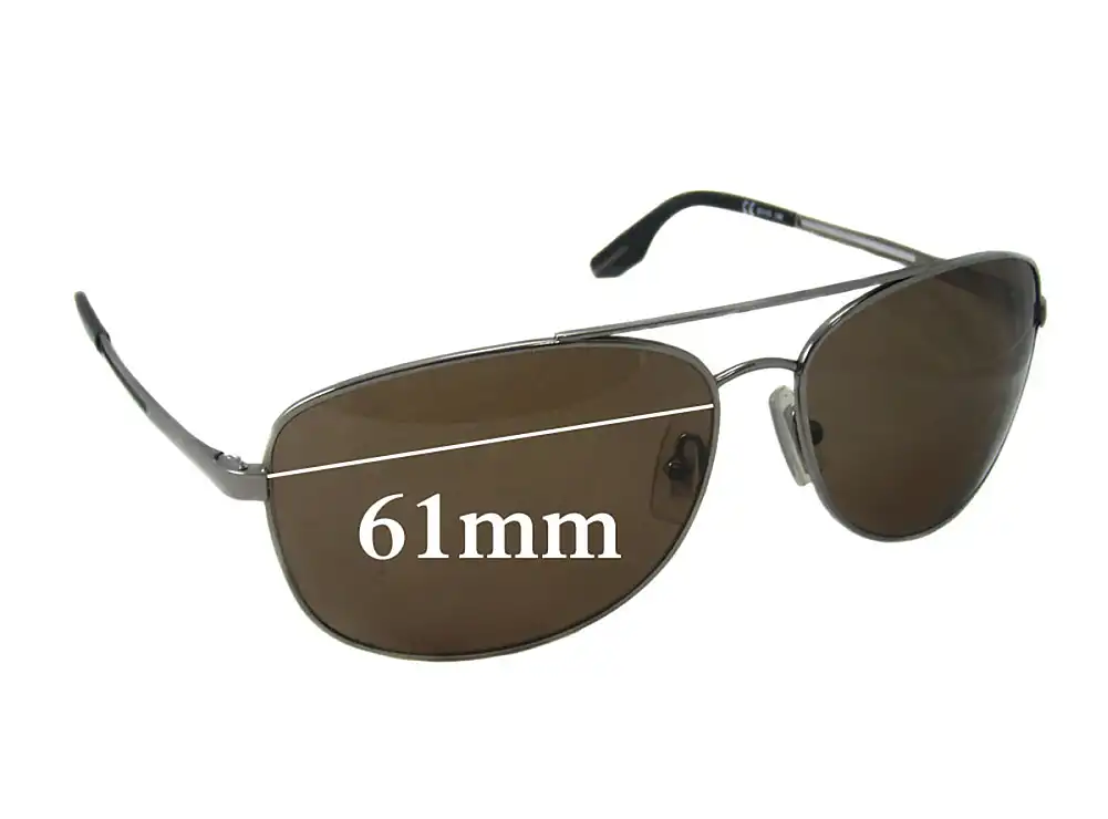 Sunglass Fix Lentes de Repuesto para Hugo Boss 0004/V/S - 61mm Wide Sunglass Fix Lentes de Repuesto para Hugo Boss 0004/V/S - 61mm Wide