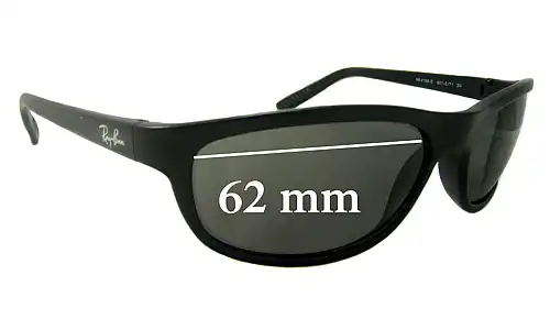 Sunglass Fix Lentes de Repuesto para Ray-Ban RB4158-E - 62mm Wide Sunglass Fix Lentes de Repuesto para Ray-Ban RB4158-E - 62mm Wide