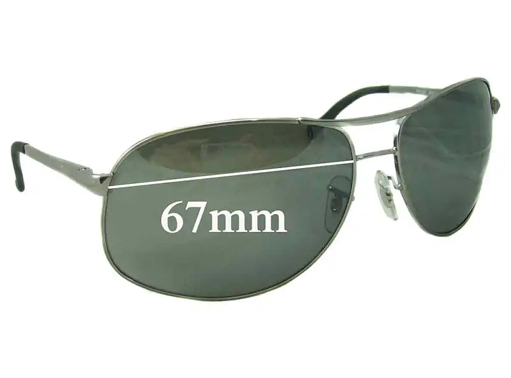 Sunglass Fix Lentes de Repuesto para Ray-Ban RB3387 - 67mm Wide Sunglass Fix Lentes de Repuesto para Ray-Ban RB3387 - 67mm Wide