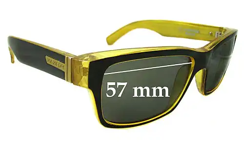 Sunglass Fix Lentes de Repuesto para Von Zipper Fulton - 57mm Wide Sunglass Fix Lentes de Repuesto para Von Zipper Fulton - 57mm Wide