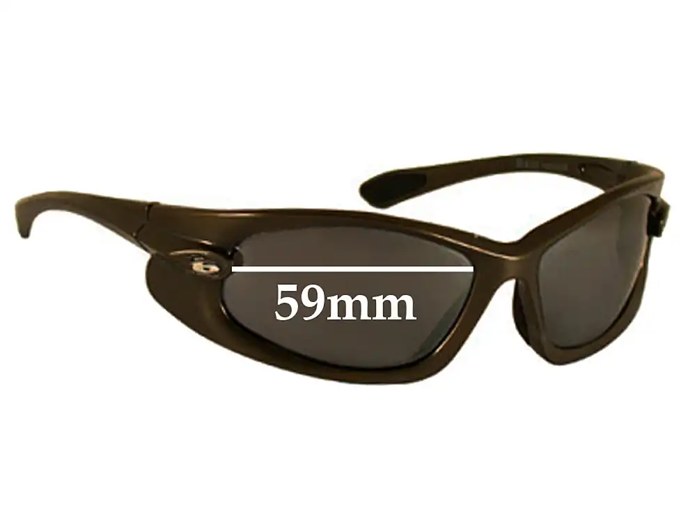 Sunglass Fix Lentes de Repuesto para Bolle Windshear - 59mm Wide Sunglass Fix Lentes de Repuesto para Bolle Windshear - 59mm Wide