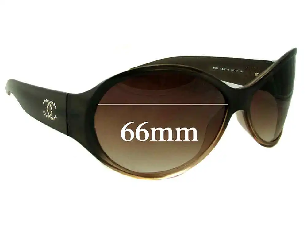 Sunglass Fix Lentes de Repuesto para Chanel 6016 - 66mm Wide Sunglass Fix Lentes de Repuesto para Chanel 6016 - 66mm Wide
