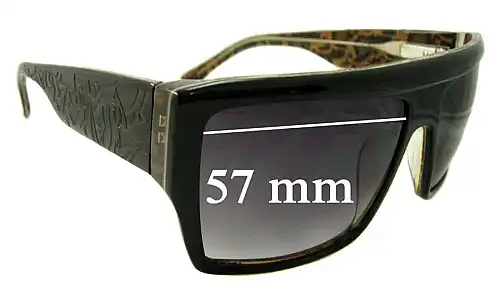 Sunglass Fix Lentes de Repuesto para Tsubi Geezer - 57mm Wide Sunglass Fix Lentes de Repuesto para Tsubi Geezer - 57mm Wide