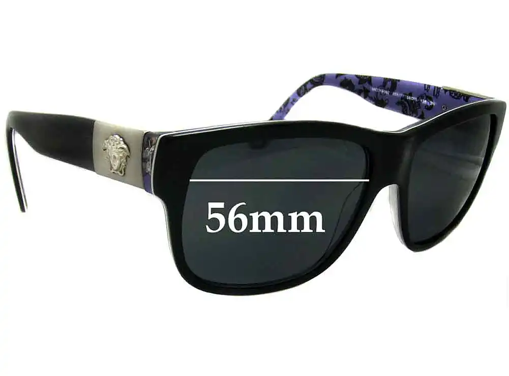 Sunglass Fix Lentes de Repuesto para Versace VE 4192 - 56mm Wide Sunglass Fix Lentes de Repuesto para Versace VE 4192 - 56mm Wide