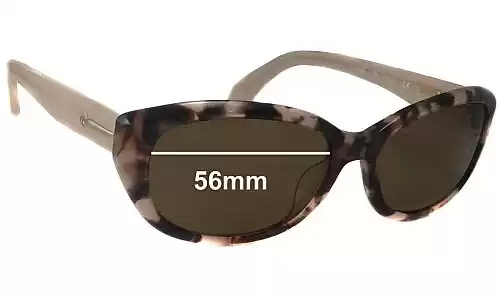 Sunglass Fix Lentes de Repuesto para Calvin Klein CK4152S - 56mm Wide Sunglass Fix Lentes de Repuesto para Calvin Klein CK4152S - 56mm Wide