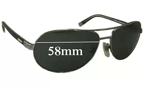 Sunglass Fix Lentes de Repuesto para DKNY DY5042 - 58mm Wide Sunglass Fix Lentes de Repuesto para DKNY DY5042 - 58mm Wide