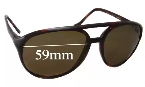 Sunglass Fix Lentes de Repuesto para Maui Jim MJ193 Aviator - 59mm Wide Sunglass Fix Lentes de Repuesto para Maui Jim MJ193 Aviator - 59mm Wide