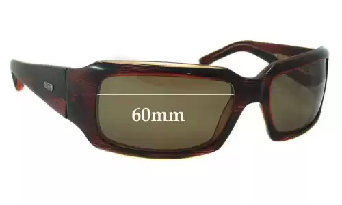Sunglass Fix Lentes de Repuesto para Odyssey M-groove - 60mm Wide Odyssey M-groove Lentes de Repuesto 60mm wide